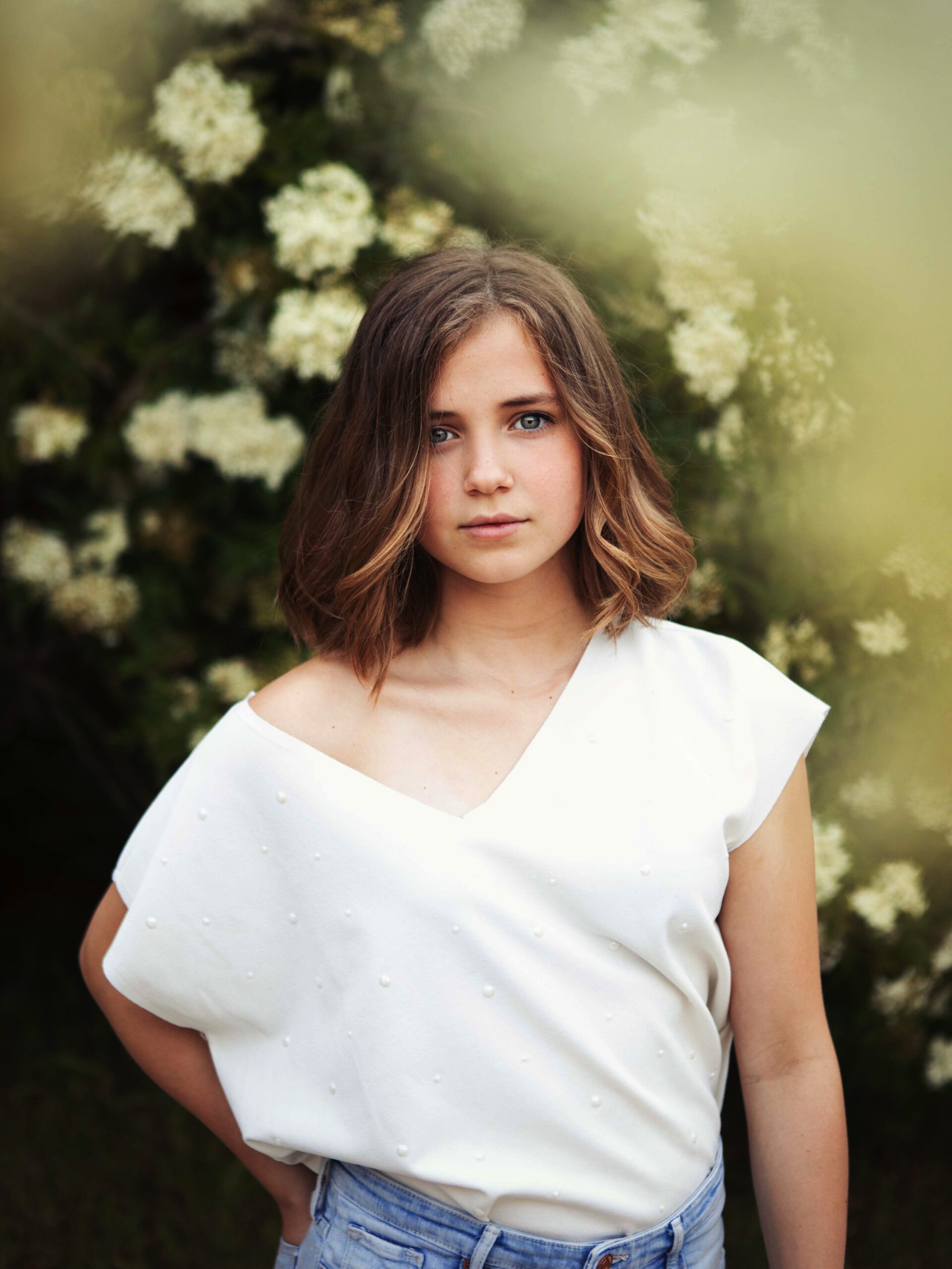 dochter Kristel van Herpt fotoshoot