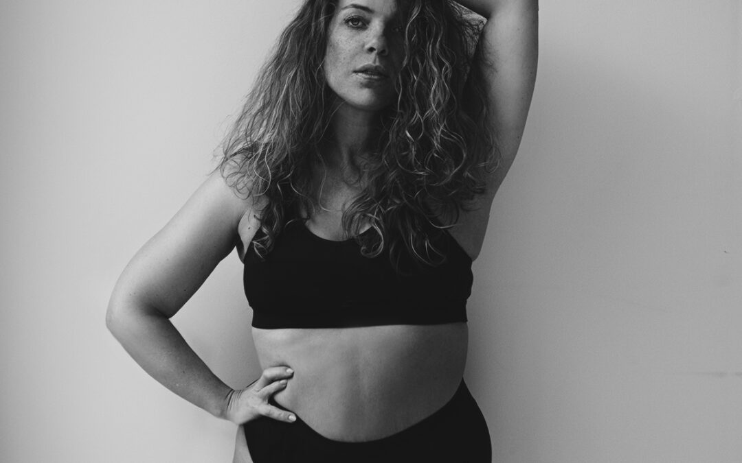 Kristel van Herpt in lingerie