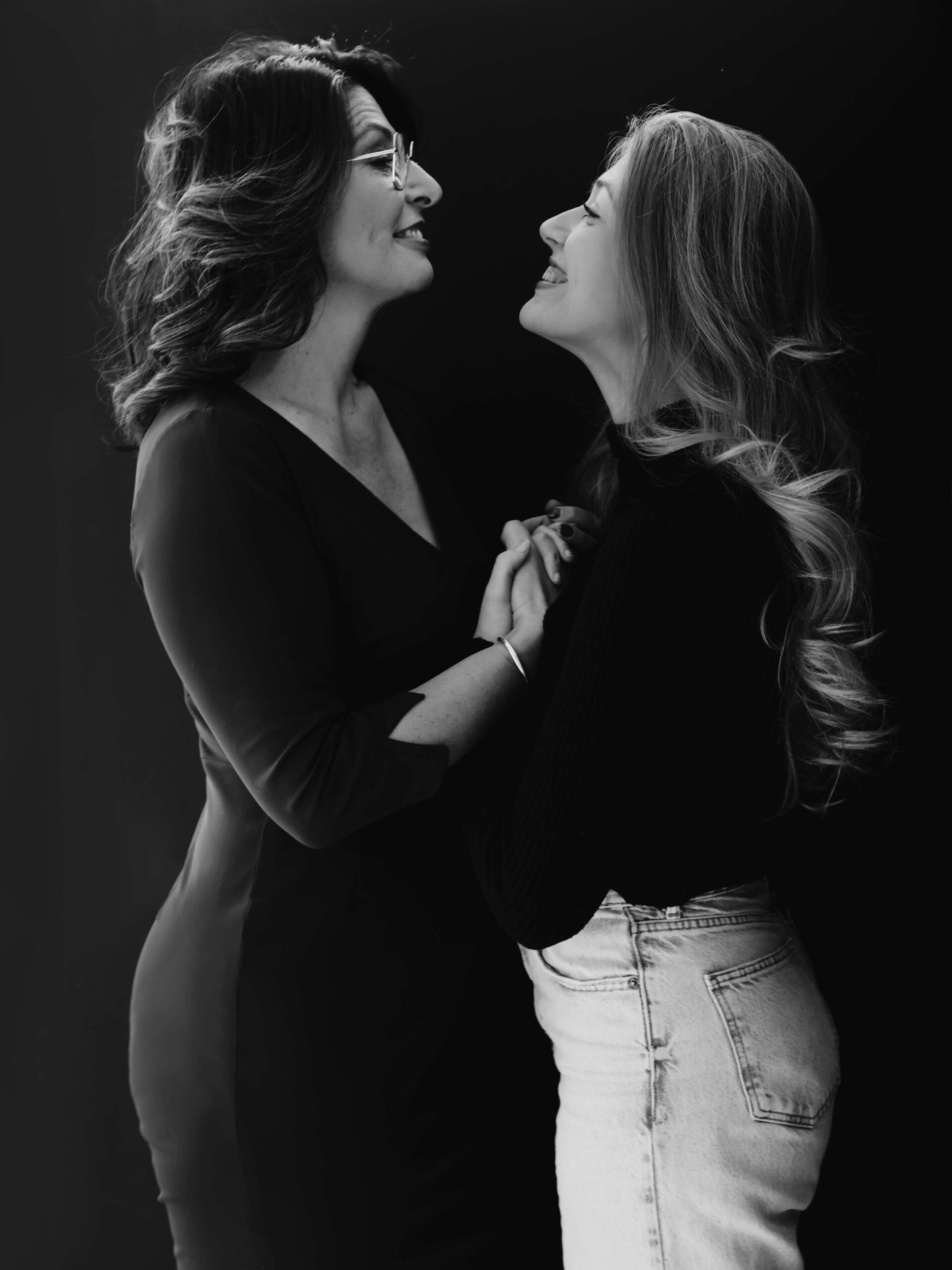 moeder dochter fotoshoot