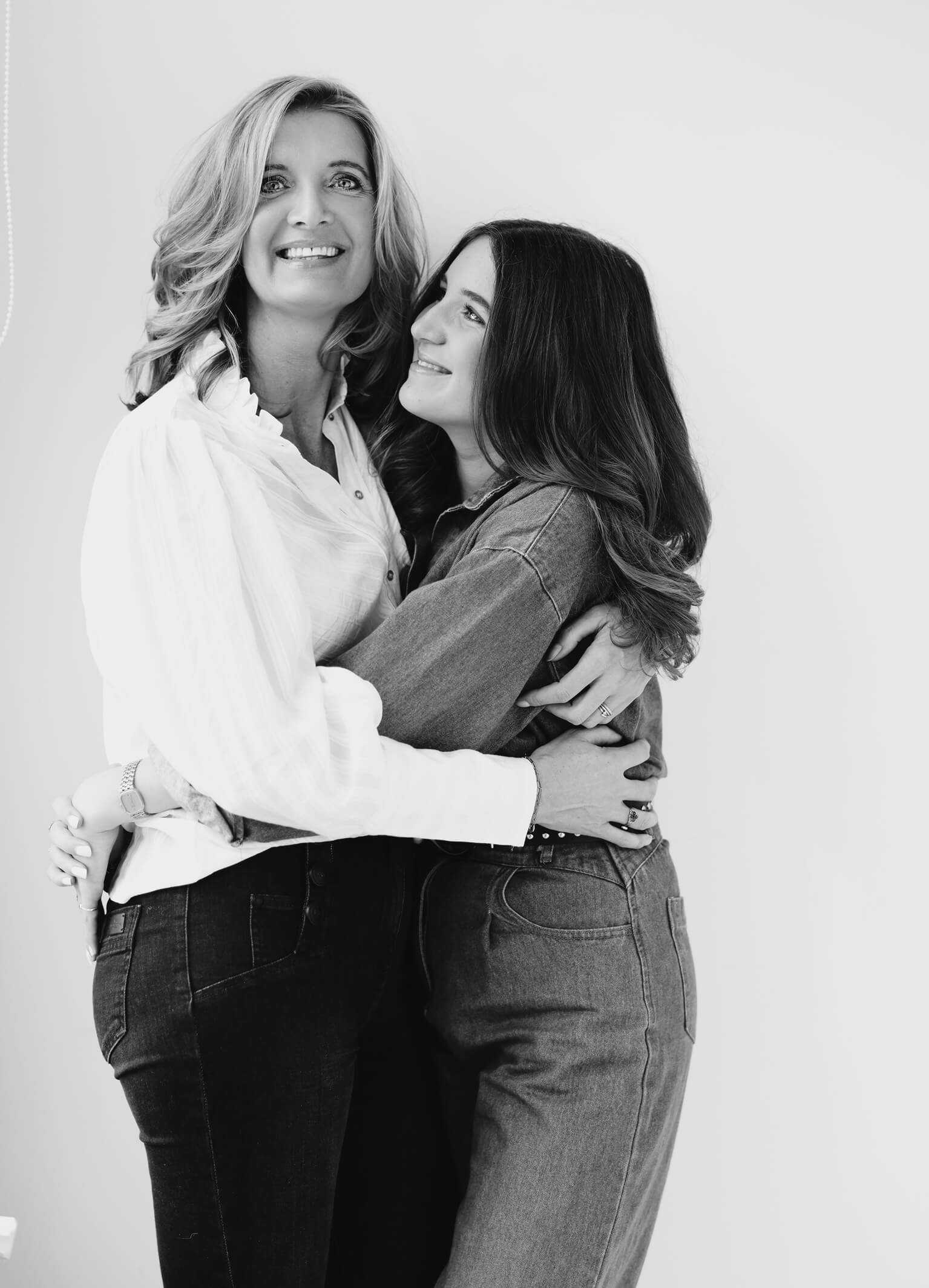 moeder dochter portret shoot